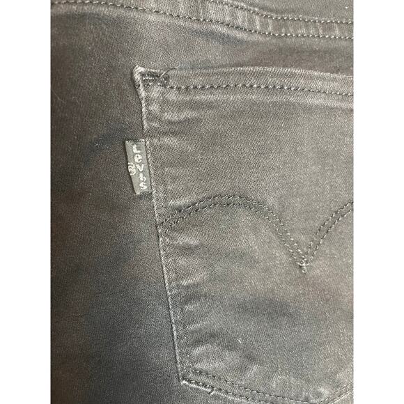 Levi 711Skinny Jeans Waterless Black Label Size 34 - Picture 6 of 10
